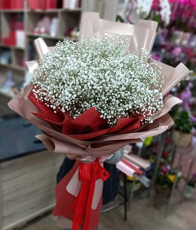 Букет цветов из: Гипсофила в Каново