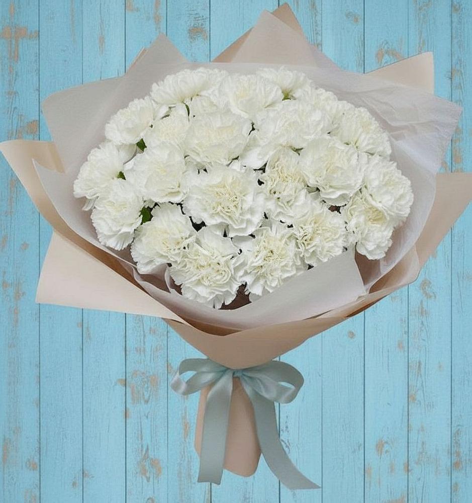 Букет цветов из: Гвоздики в Каново