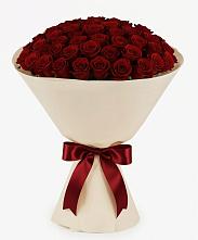 Букет 101 Бордовая роза Блэк Бакарра в Каново