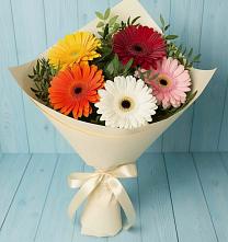 Букет цветов из:  Герберы в Каново