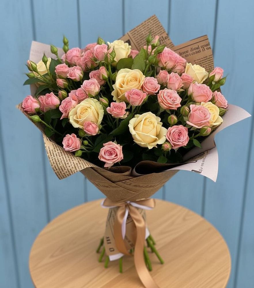 Букет цветов из: Розы в Каново