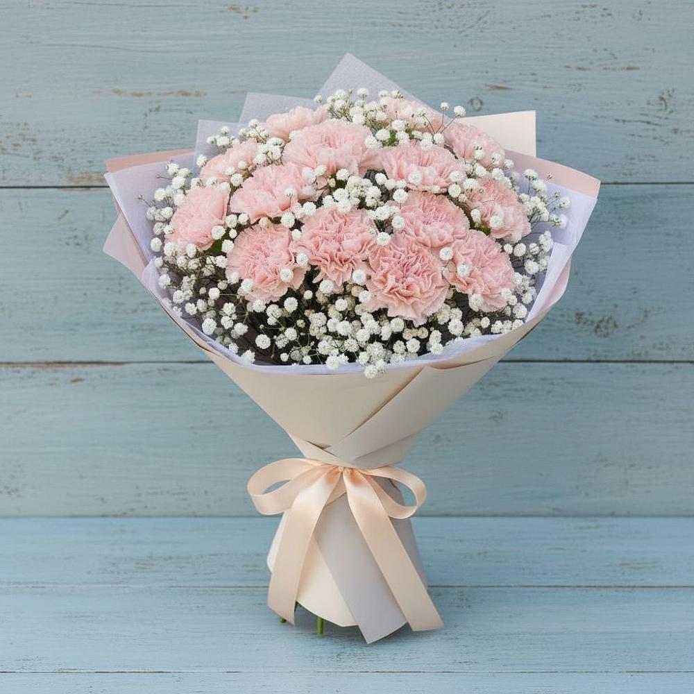 Букет цветов из: Гвоздики в Каново