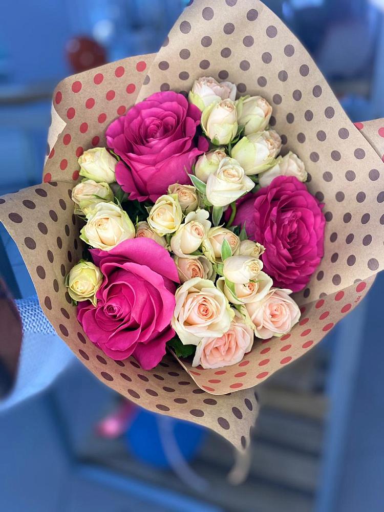 Букет цветов из: Розы в Каново