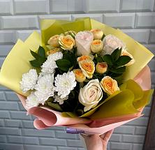 Букет цветов из:  Розы и Хризантемы #REPLACE_PRED# Каново