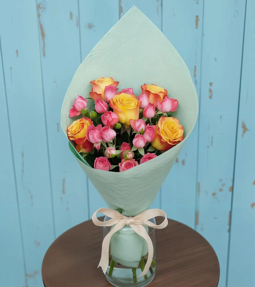 Букет цветов из: Розы в Каново