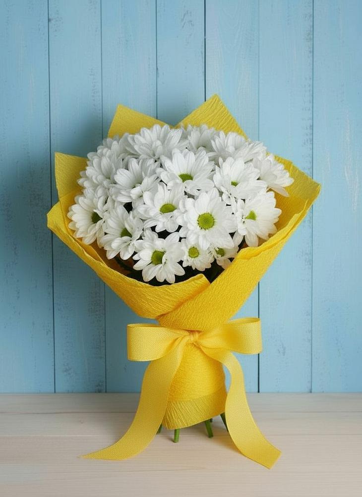 Букет цветов из: Хризантемы в Каново