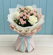 Букет цветов из:  Розы в Каново
