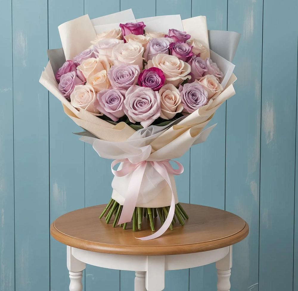 Букет цветов из: Розы в Каново