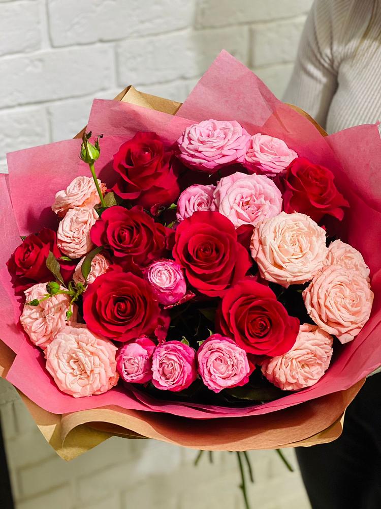 Букет цветов из: Розы в Каново