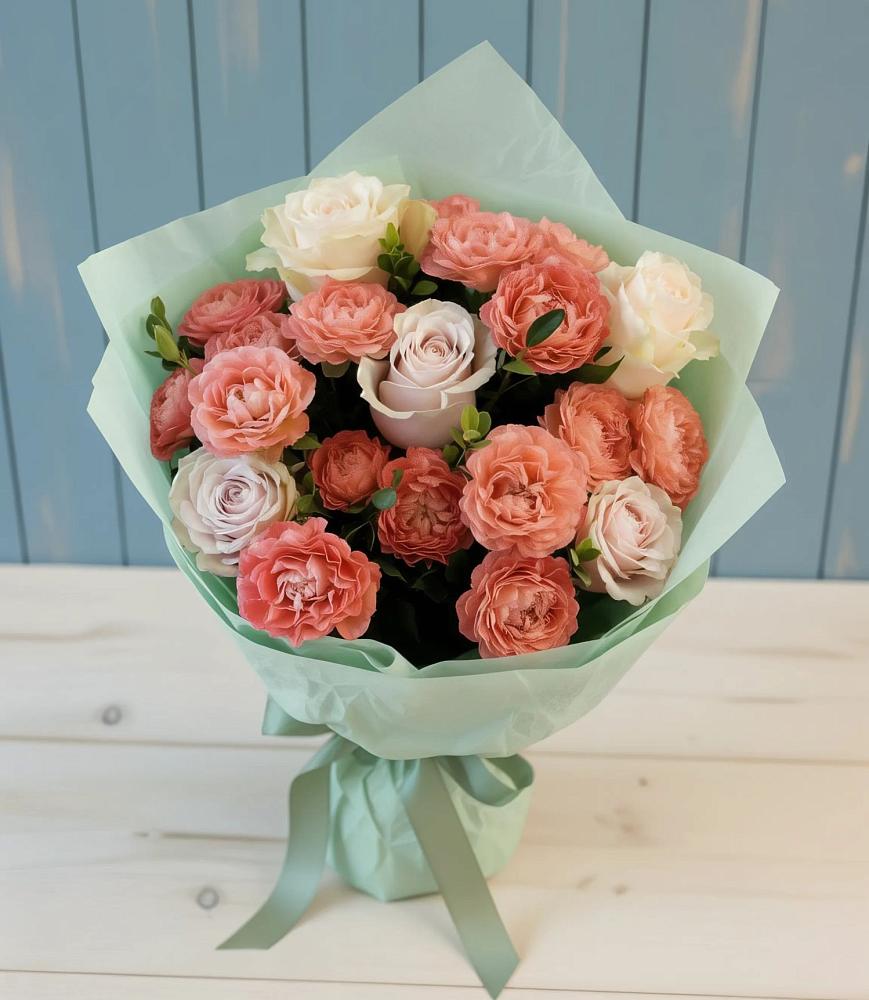 Букет цветов из: Розы в Каново