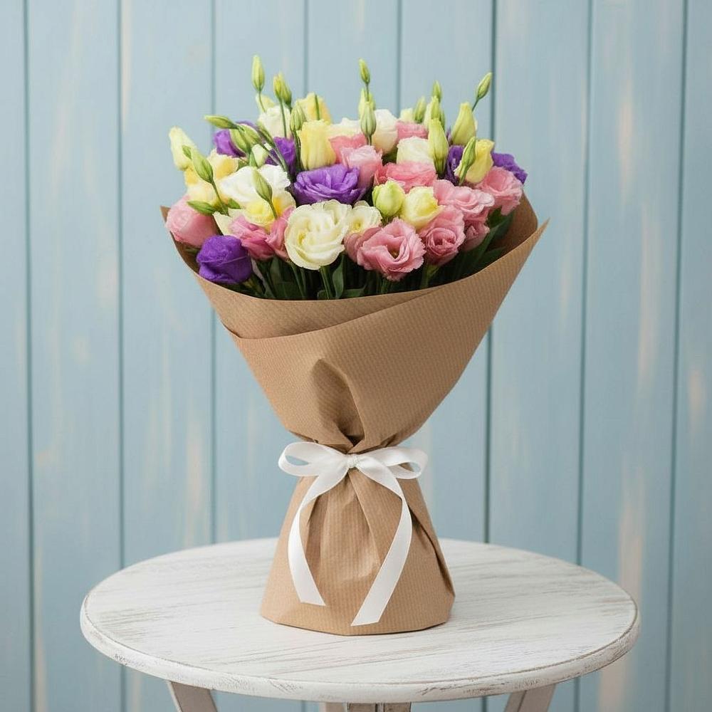 Букет цветов из: Лизиантусы в Каново