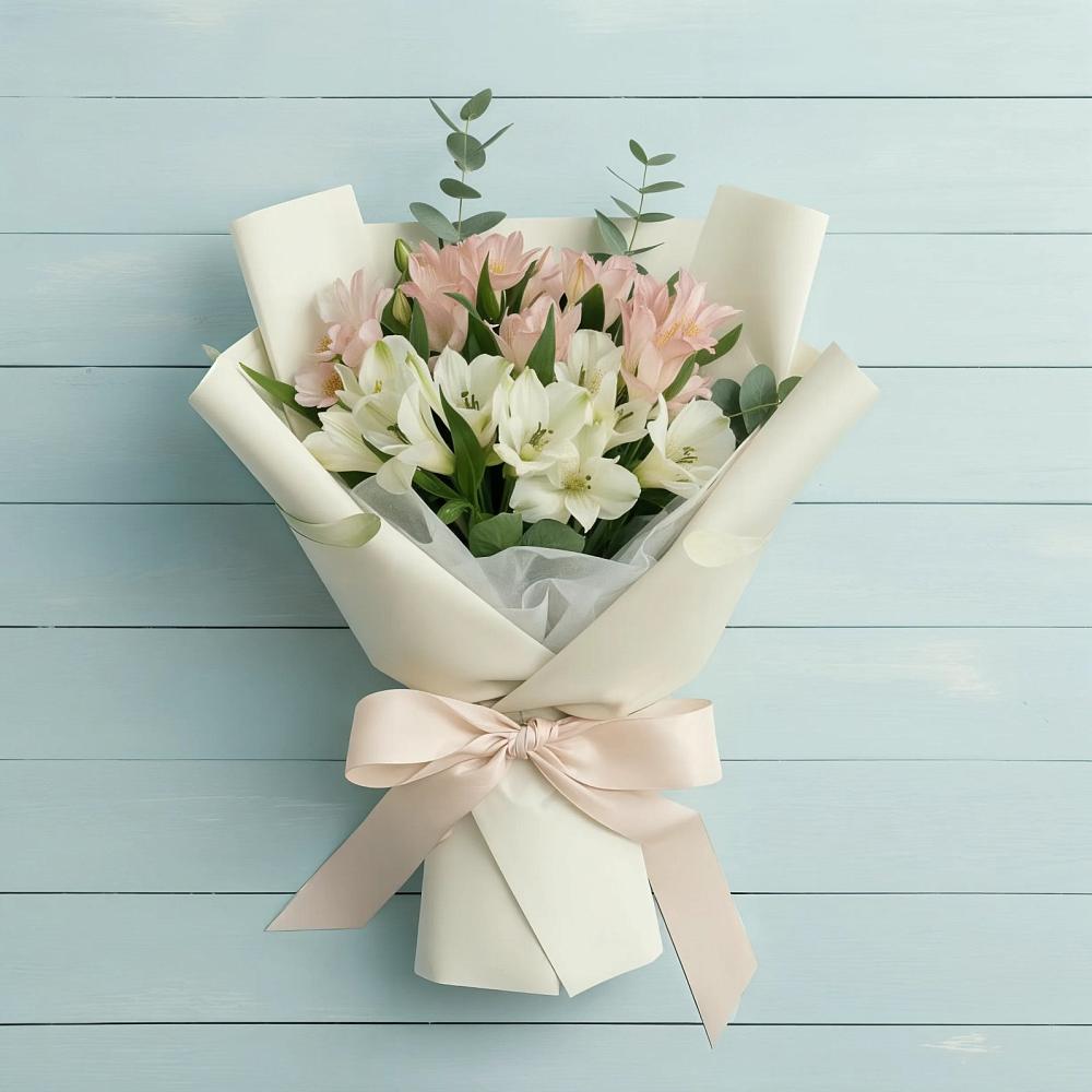 Букет цветов из: Альстромерии в Каново