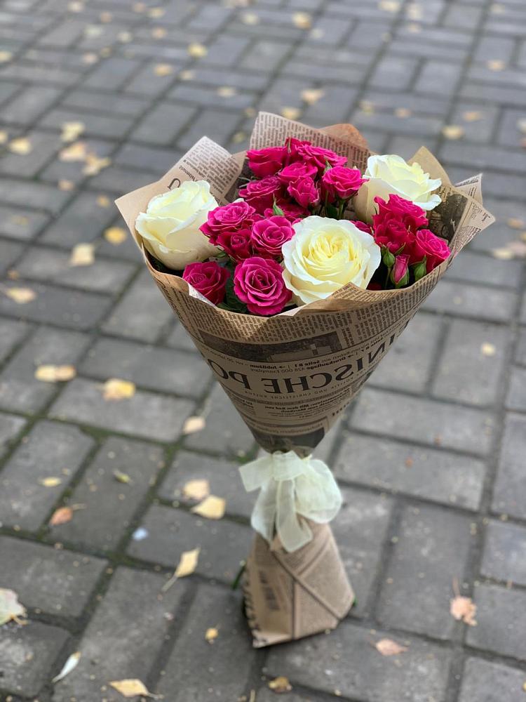 Букет цветов из: Розы в Каново