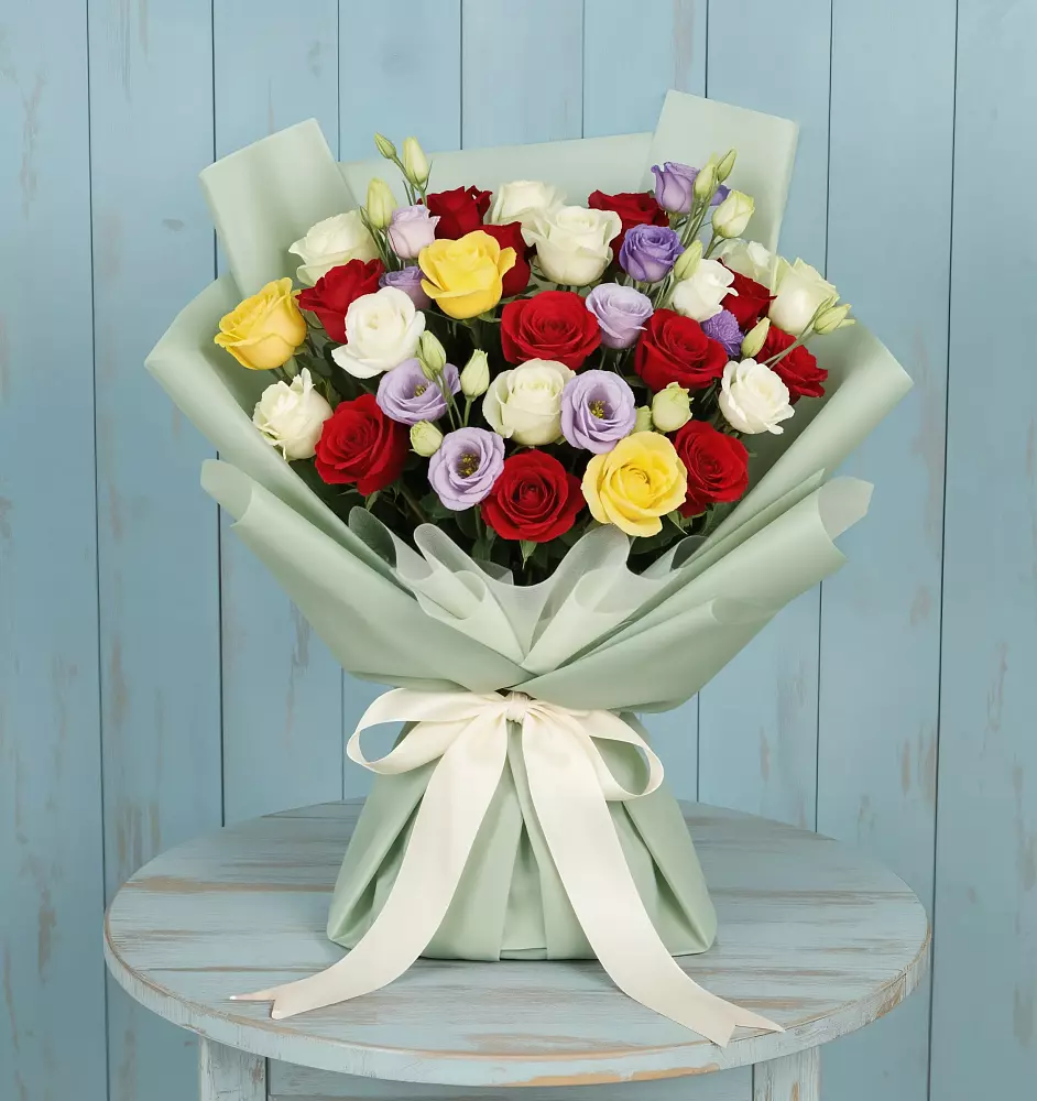 Букет цветов из: Розы в Каново