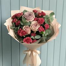 Букет цветов из:  Гвоздики и Розы #REPLACE_PRED# Каново