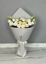 Букет цветов из:  Розы и Лизиантусы в Каново